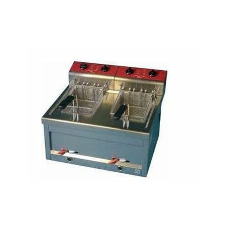 Friteuse électrique 2 x 9 L 2 paniers - Location de Matériel de réception