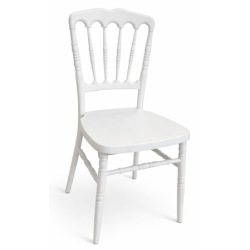 Chaises Napoléon Blanche -  location de chaises