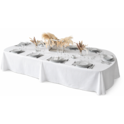 Table carrée/ovale (max 8 pers. par table) - Location de Mobilier pour vos réceptions