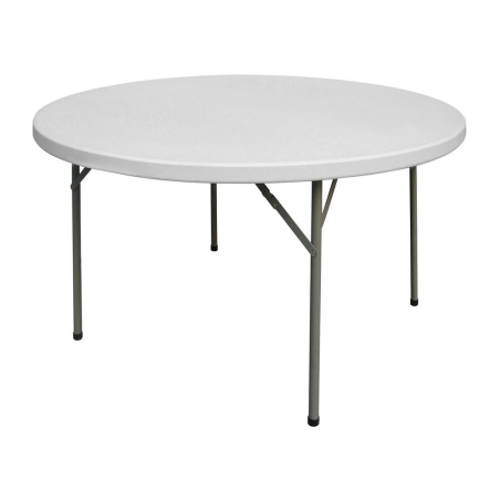 Table ronde 150 cm (6 à 8 personnes) - Location de Mobilier pour vos réceptions