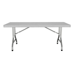 Table 180 x 76 cm rectangulaire (6 personnes) - Location de Mobilier pour vos réceptions