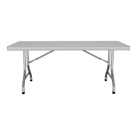 Table 180 x 76 cm rectangulaire (6 personnes) - Location de Mobilier pour vos réceptions