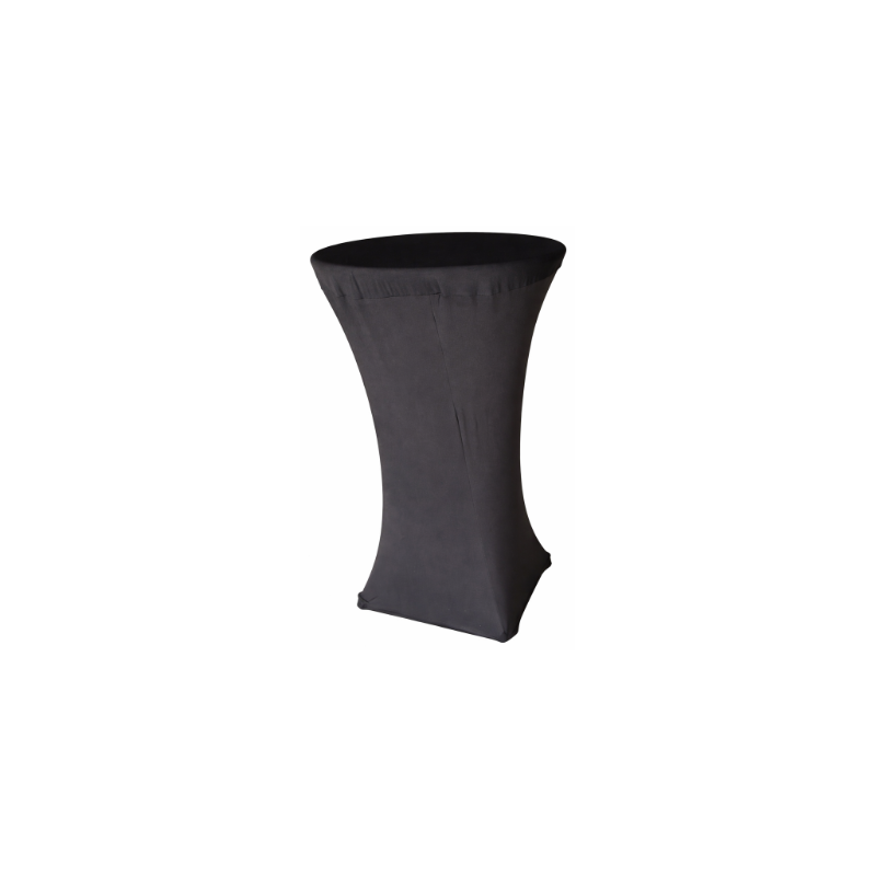 Housse de mange debout Noire - Location de Linge pour vos réceptions