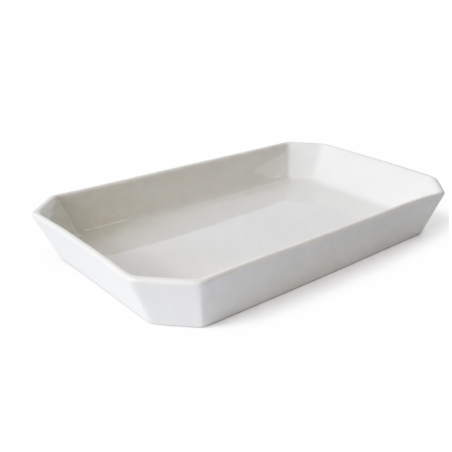 Plat gratin porcelaine 35 x 22 - Plats de service