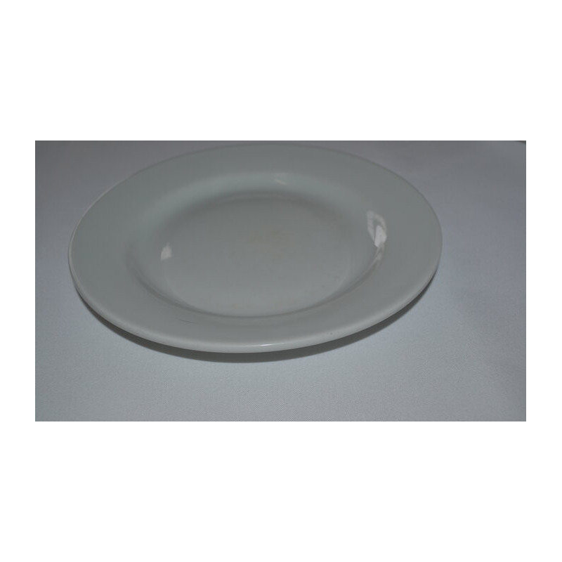 Assiette plate 23 cm - Porcelaine Blanche