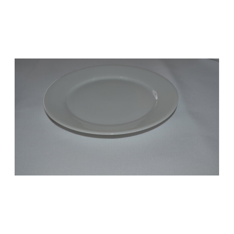 Assiette plate 21 cm - Porcelaine Blanche