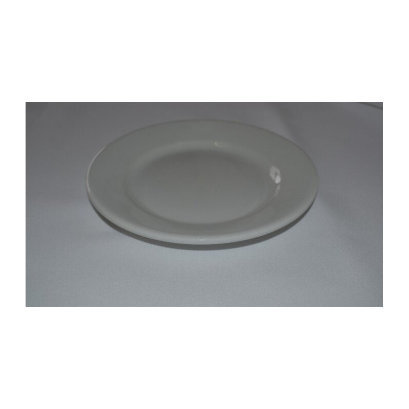 Assiette plate 19 cm - Porcelaine Blanche