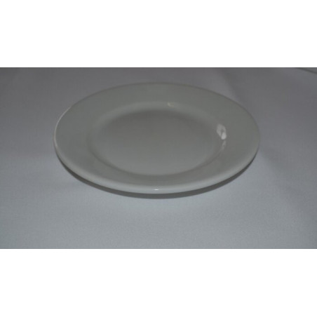 Assiette plate 19 cm - Porcelaine Blanche