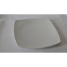 Assiette carrée tendance 21cm - Porcelaine tendance