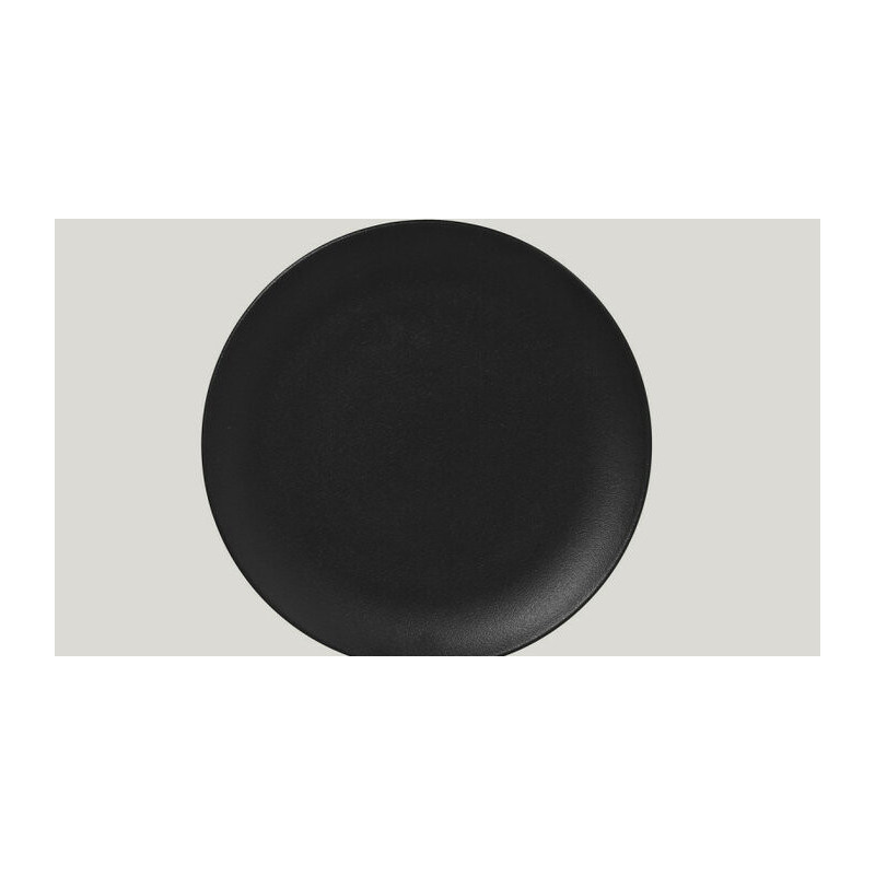 Assiette Néofusion Noire 27 cm - Vaisselle Neofusion